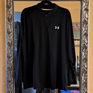 UNDER ARMOUR XL Men's Black Long Sleeve Shirt
